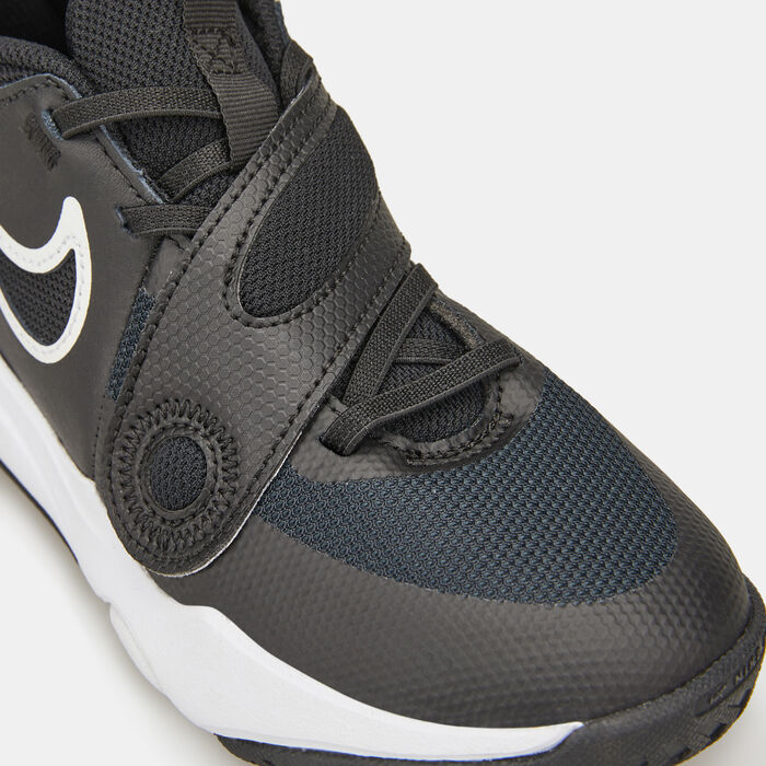 Nike Kids' Team Hustle D 11 Basketball Shoes Black image number 4