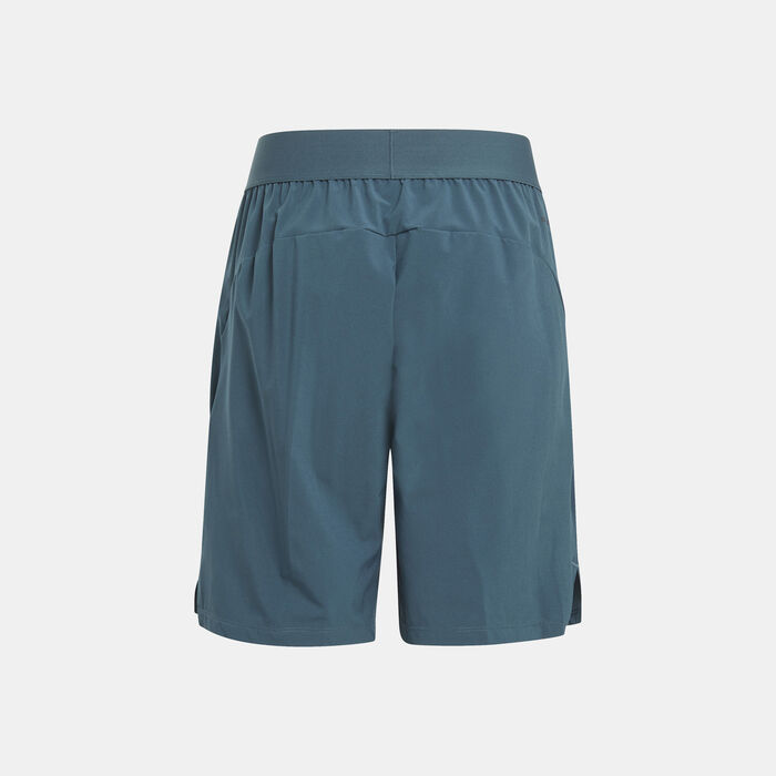 adidas Kids' Train Icons AEROREADY Logo Shorts (Older Kids) Blue adidas Kids' Train Icons AEROREADY Logo Shorts (Older Kids) Blue image number 1