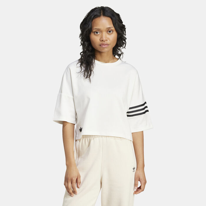 adidas Originals Women's Neuclassics T-Shirt Black adidas Originals Women's Neuclassics T-Shirt Black image number 0