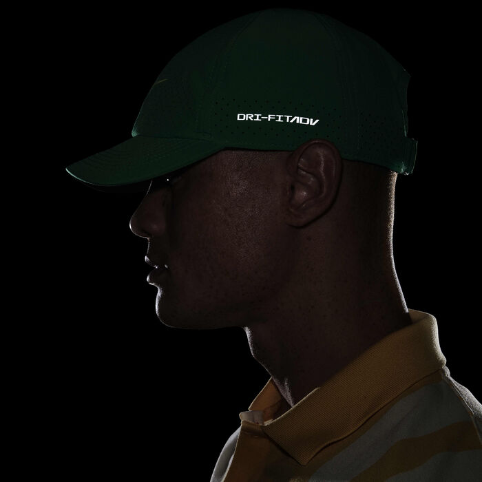 Nike Dri-FIT ADV Club Unstructured Tennis Cap Green Nike Dri-FIT ADV Club Unstructured Tennis Cap Green image number 5