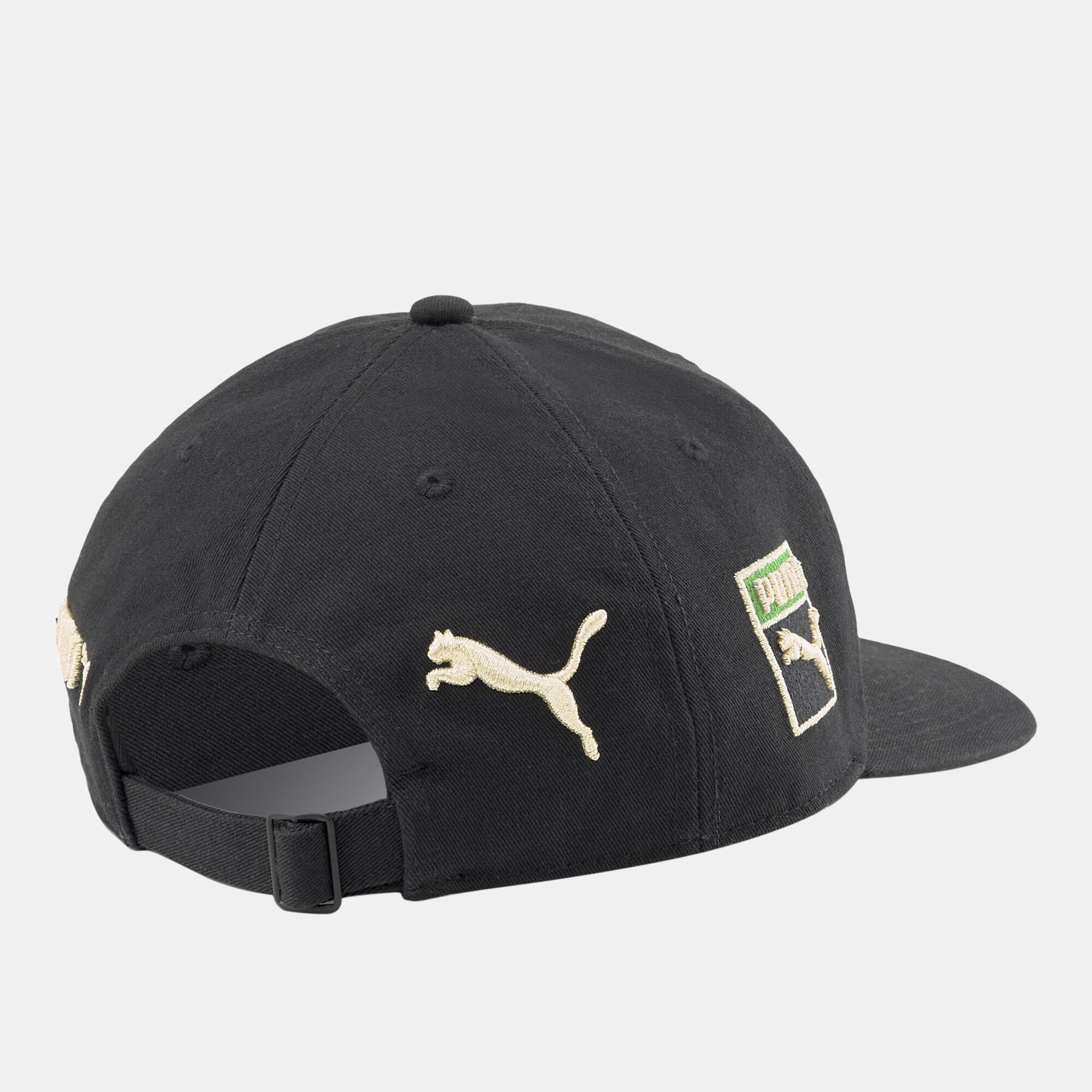 Black and gold pumas hat new arrivals