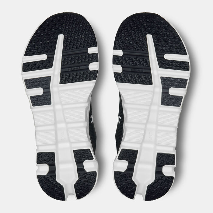 On Women's Cloudrunner 2 Wide Running Shoes Black image number 3