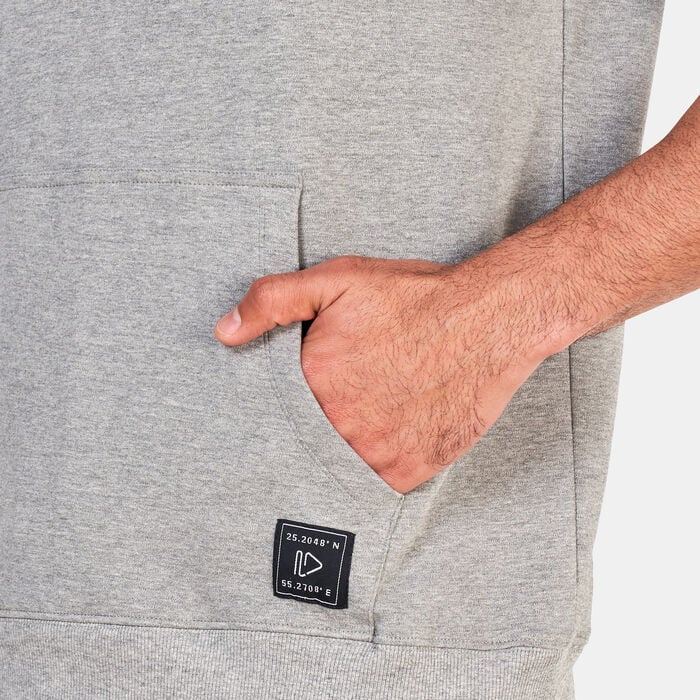 Sun and Sand Sports Men's Interlock Hoodie Grey Sun and Sand Sports Men's Interlock Hoodie Grey image number 3