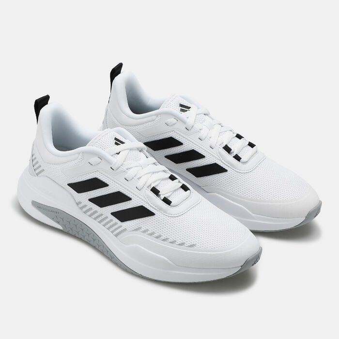 adidas Men's Trainer V Shoe White adidas Men's Trainer V Shoe White image number 1