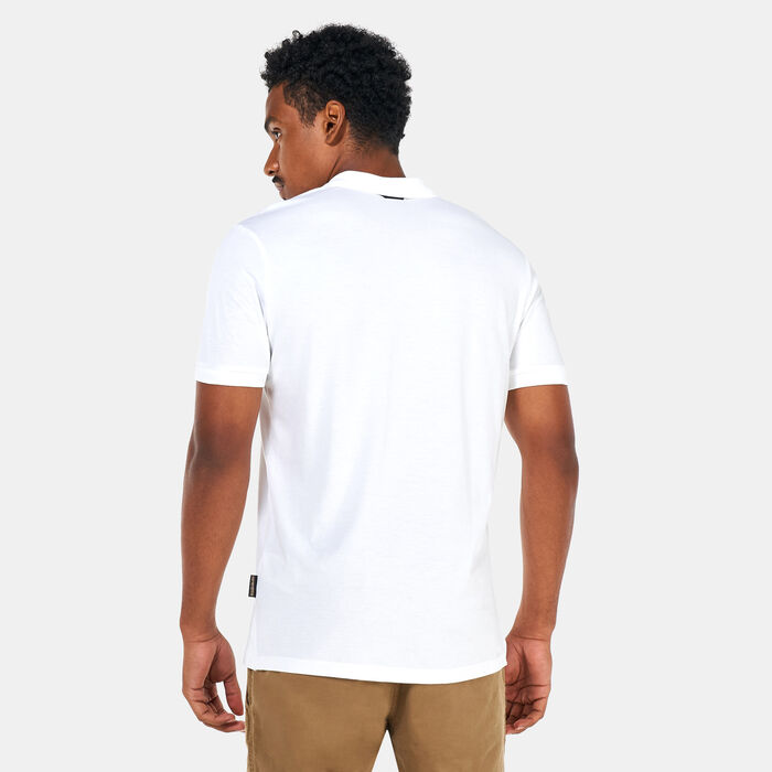 Napapijri Men's E-Rhemes Polo Shirt White Napapijri Men's E-Rhemes Polo Shirt White image number 1