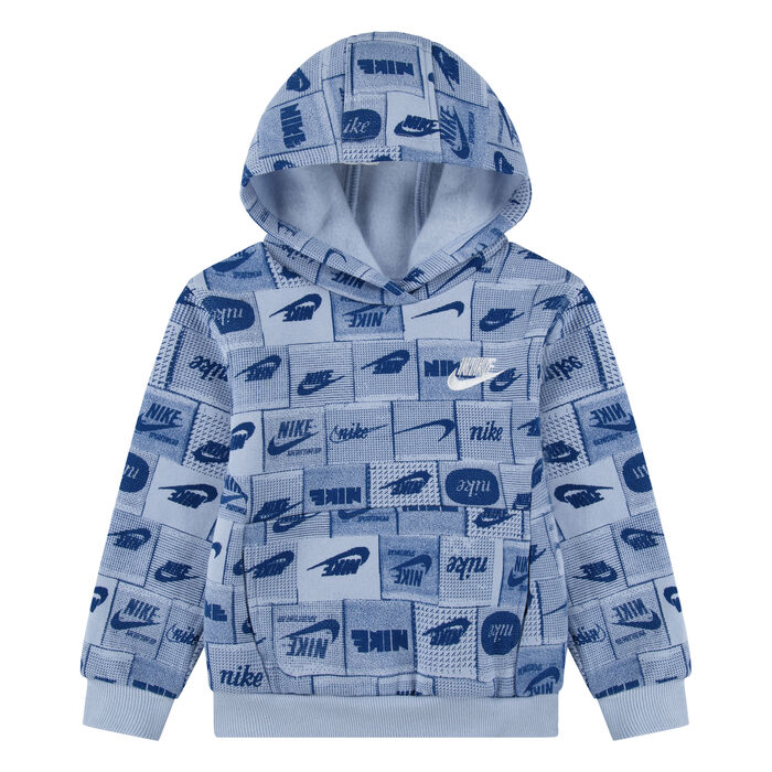 Nike Kids' Sportswear Club Hoodie Blue Nike Kids' Sportswear Club Hoodie Blue image number 0