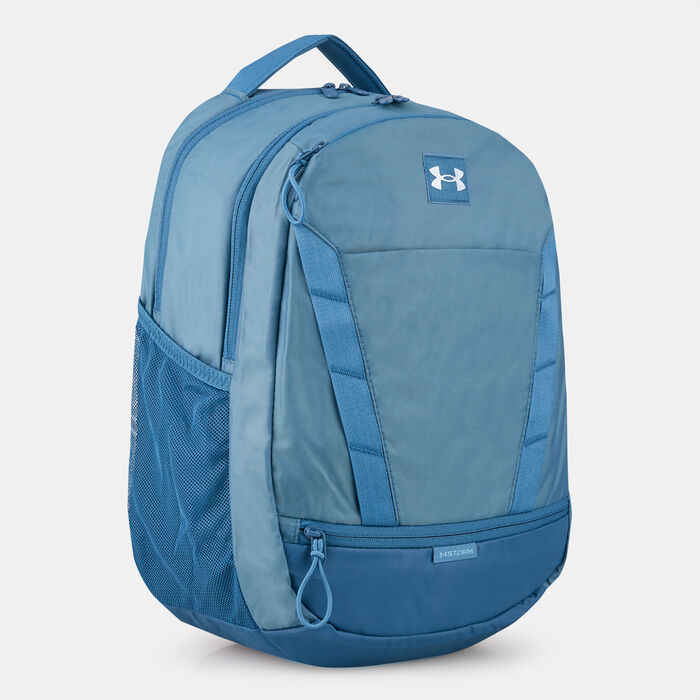 Under Armour Women's UA Hustle Signature Backpack Blue Under Armour Women's UA Hustle Signature Backpack Blue image number 2