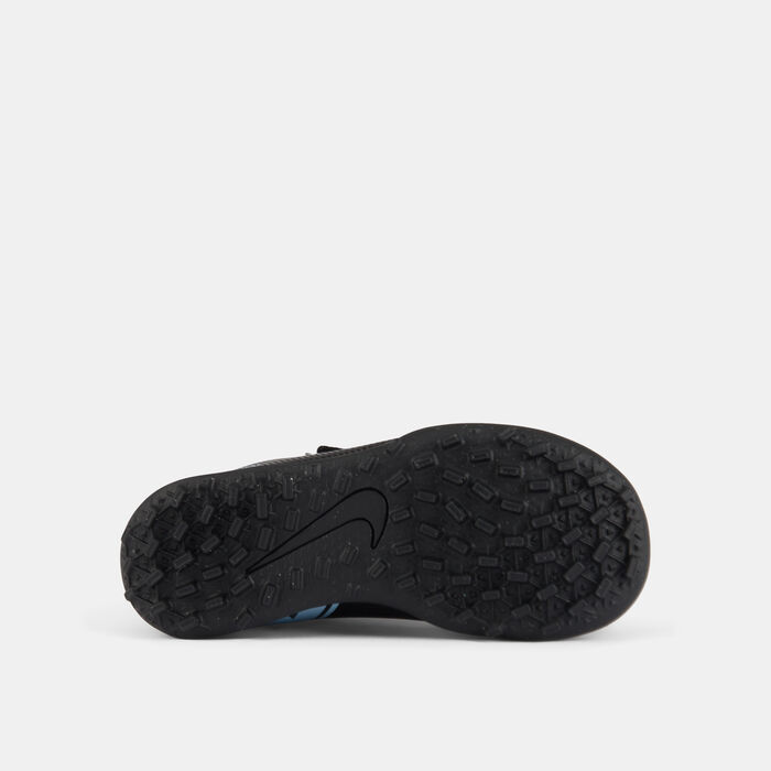 Nike Kids' Mercurial Vapor 16 Club Turf Ground Football Shoes Grey image number 3