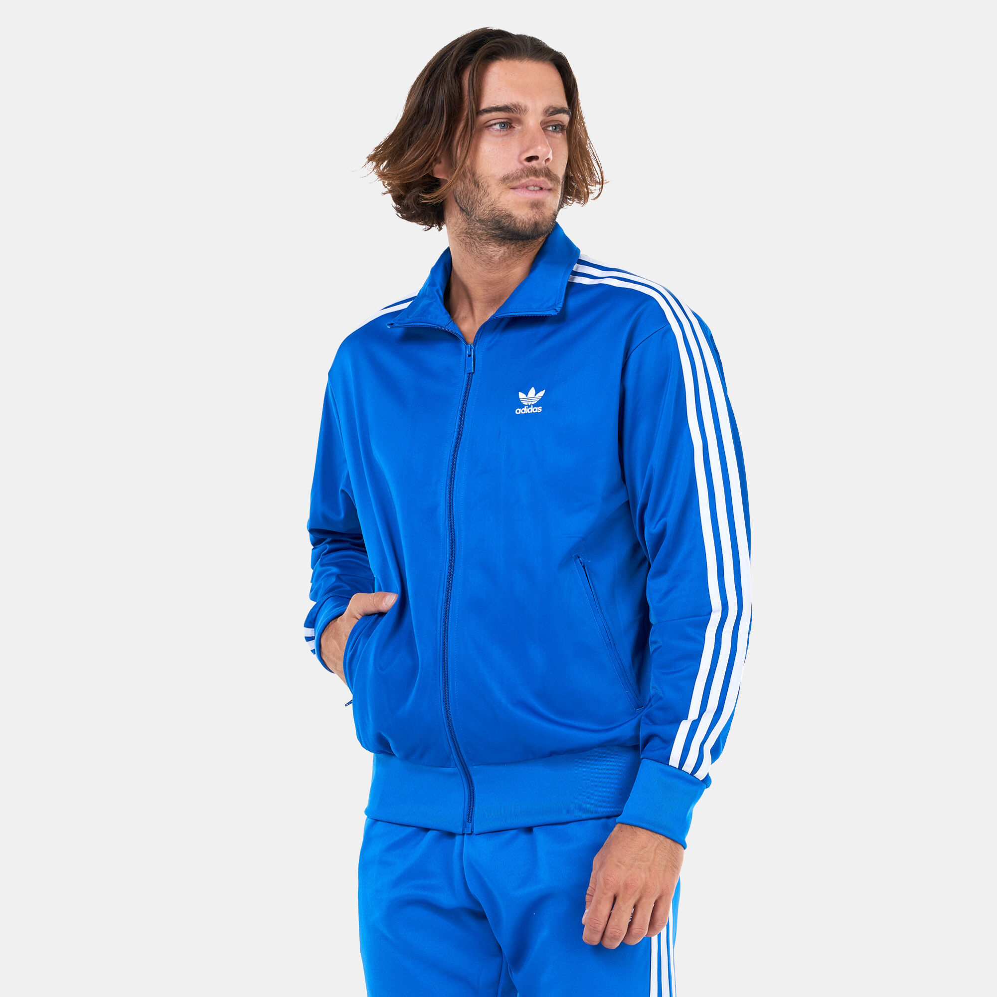 Buy adidas Men s Adicolor Classics Firebird Track Jacket Blue in