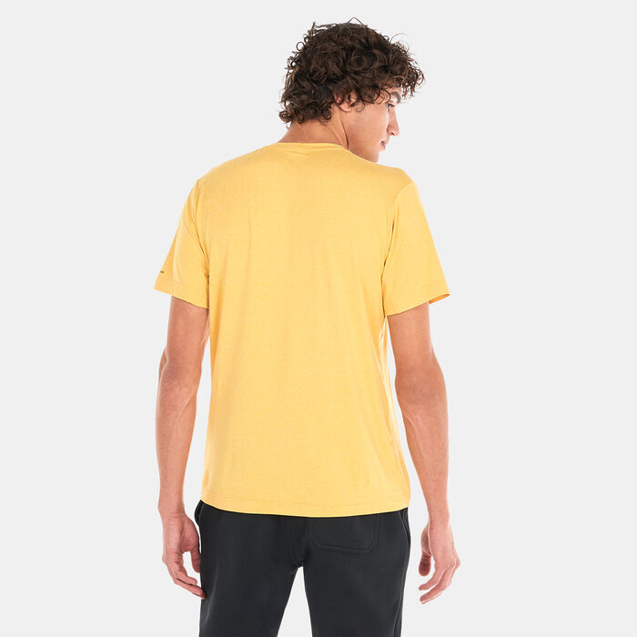 Columbia Men's Tech Trail™ T-Shirt yellow Columbia Men's Tech Trail™ T-Shirt yellow image number 1