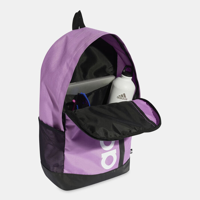 adidas Men's Essentials Linear Backpack Pink adidas Men's Essentials Linear Backpack Pink image number 2
