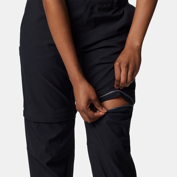 Columbia Women's Leslie Falls Convertible Pants Black Columbia Women's Leslie Falls Convertible Pants Black image number 3