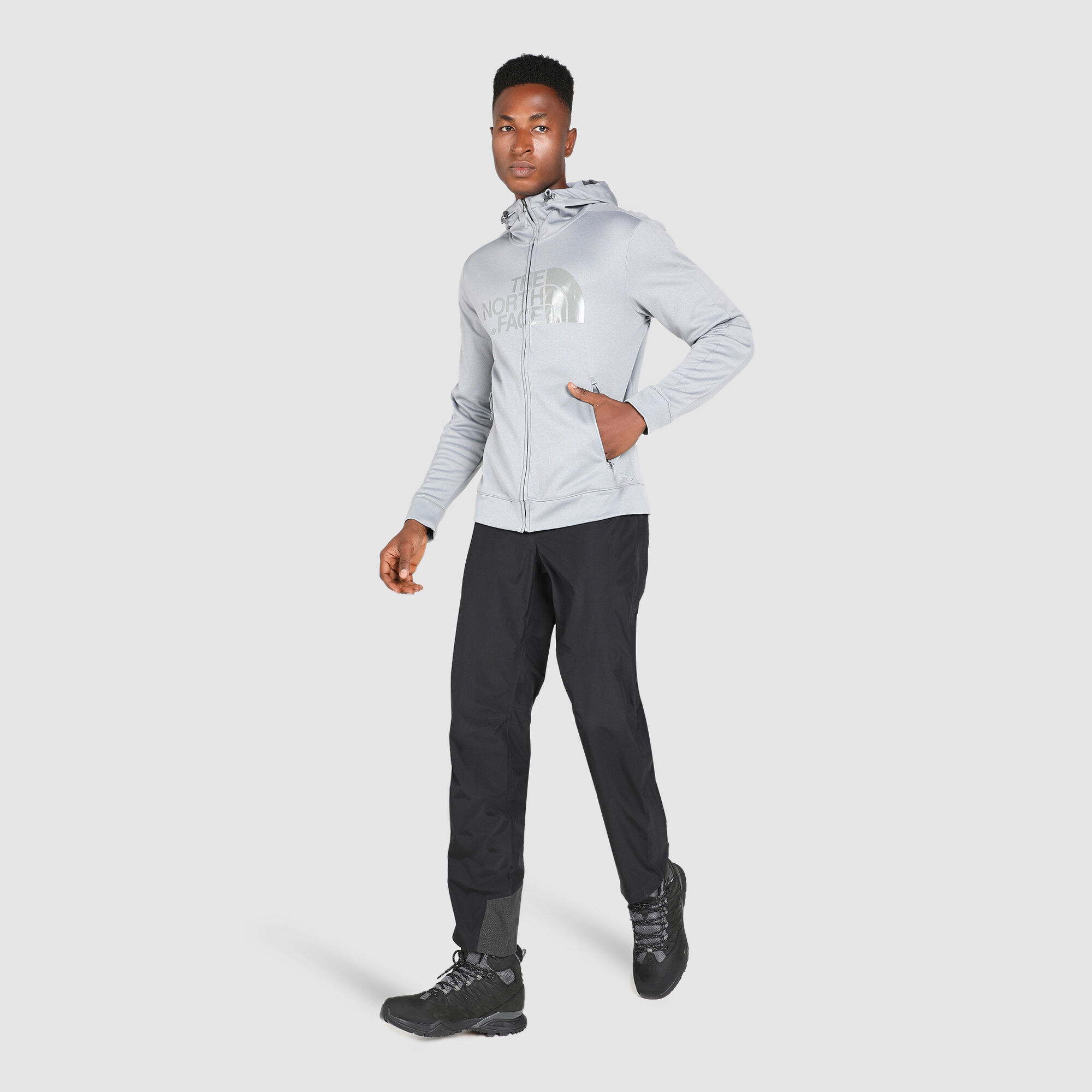 The North Face Men s Tansa Softshell Hooded Jacket Grey in KSA SSS