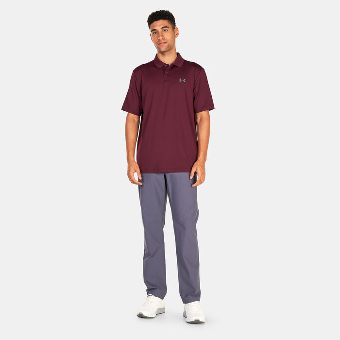 Under Armour Men's UA Performance 3.0 Polo Shirt Red Under Armour Men's UA Performance 3.0 Polo Shirt Red image number 2