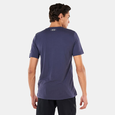 Under Armour Men's Project Rock Brahma Bull T-Shirt Purple