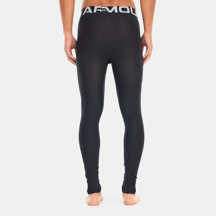 Under Armour Men's HeatGear® ArmourPrint Tights Black Under Armour Men's HeatGear® ArmourPrint Tights Black image number 1