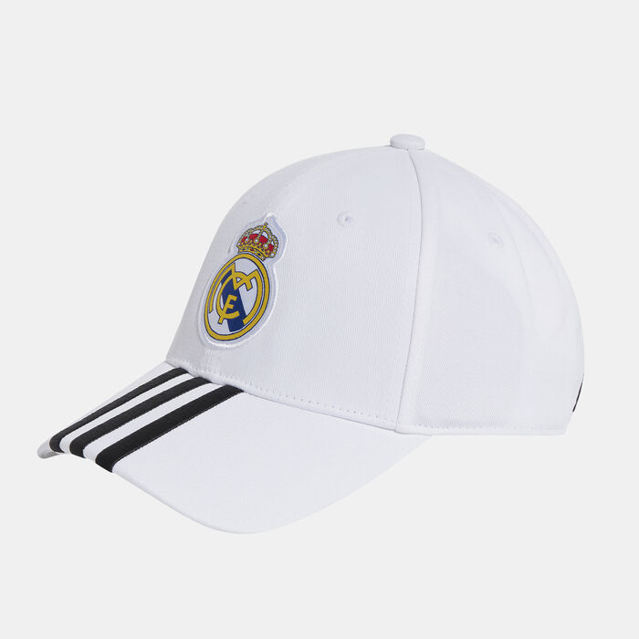 adidas Real Madrid Home Baseball Cap White adidas Real Madrid Home Baseball Cap White image number 0