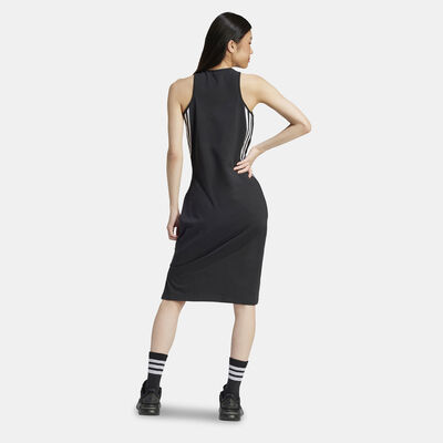 adidas Women's Future Icons 3-Stripes Dress Black adidas Women's Future Icons 3-Stripes Dress Black