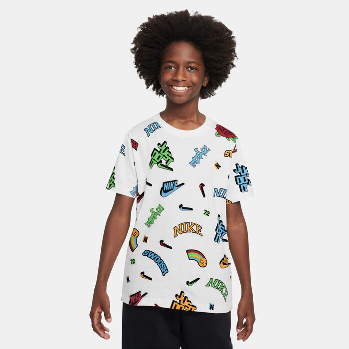 Nike Kids' Sportswear T-Shirt Black Nike Kids' Sportswear T-Shirt Black image number 0