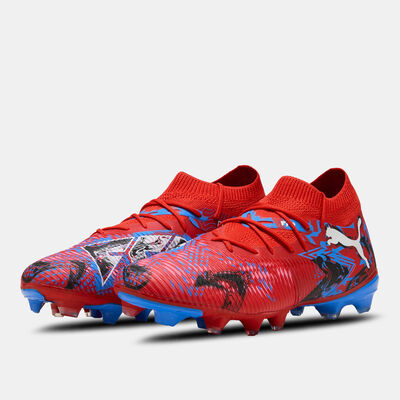 PUMA Kids' FUTURE 8 MATCH PLAYMAKERS Firm Ground/Artificial Ground Football Shoes Red PUMA Kids' FUTURE 8 MATCH PLAYMAKERS Firm Ground/Artificial Ground Football Shoes Red
