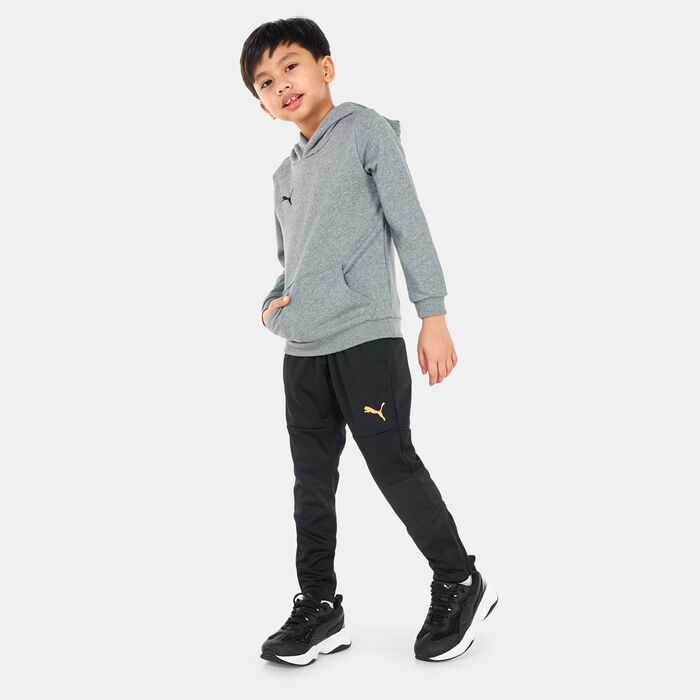 PUMA Kids' teamGOAL 23 Casuals Hoodie Grey image number 2