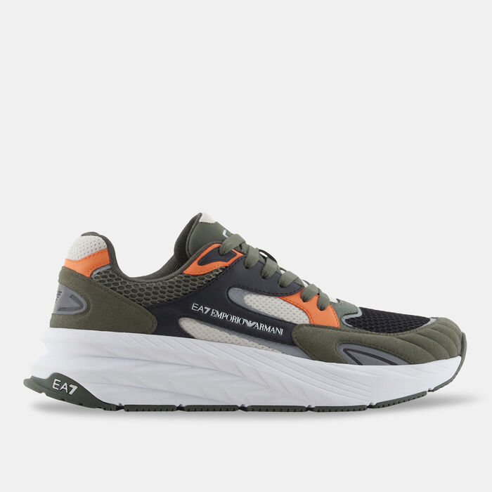 EA7 Emporio Armani Men's Crusher Sonic Performance Running Shoes Green image number 0