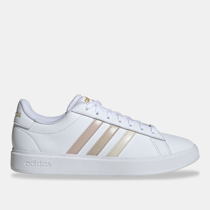 adidas Women's Grand Court 2.0 Shoes White adidas Women's Grand Court 2.0 Shoes White image number 0