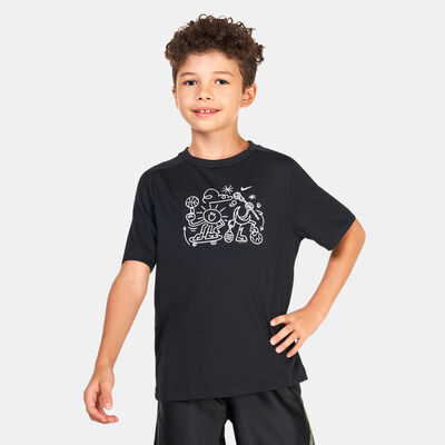 Nike Kids' Dri-FIT Graphic T-Shirt Black Nike Kids' Dri-FIT Graphic T-Shirt Black