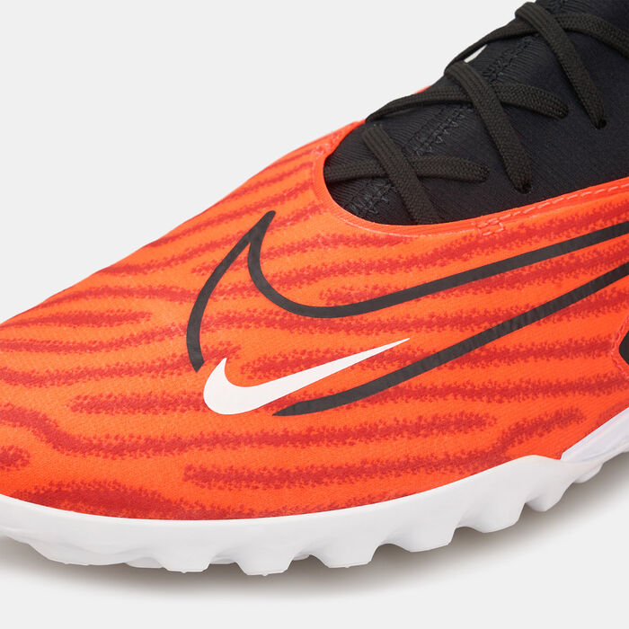 Nike Men's React Phantom GX Pro Turf Ground Football Shoe Red image number 4