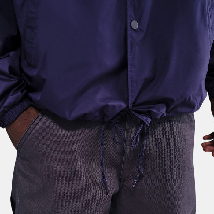 Nike Men's FC Barcelona Coaches' Jacket Purple Nike Men's FC Barcelona Coaches' Jacket Purple image number 4