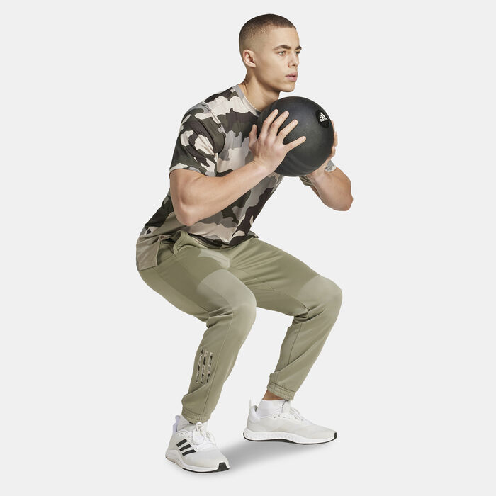 adidas Men's Train Essentials Camo Training T-Shirt Multi-Color adidas Men's Train Essentials Camo Training T-Shirt Multi-Color image number 2