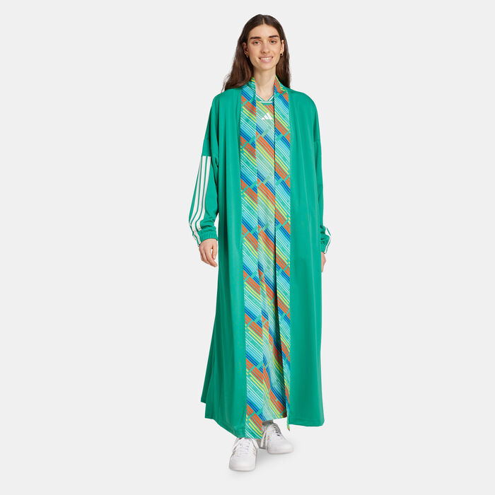 adidas Women's Emerging Harmony Extra-Long Cover-Up Green adidas Women's Emerging Harmony Extra-Long Cover-Up Green image number 0