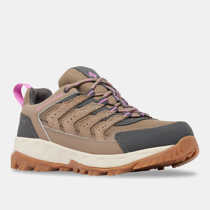 Columbia Women's Strata Trail Low Waterproof Boots Brown Columbia Women's Strata Trail Low Waterproof Boots Brown image number 1