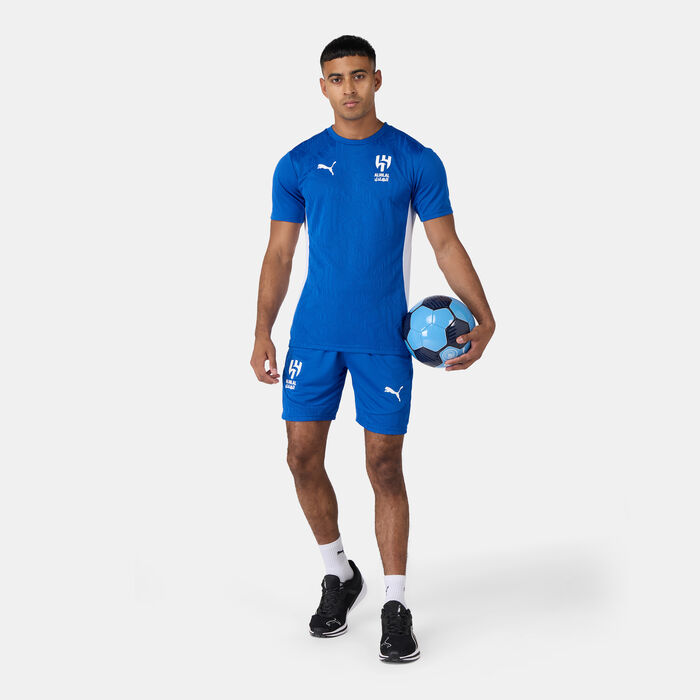 PUMA Men's Al Hilal Training Football Shorts Blue image number 2