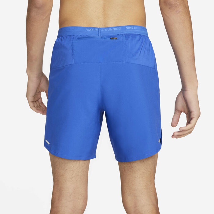 Nike Men's Stride Dri-FIT 2-in-1 Running Shorts Blue Nike Men's Stride Dri-FIT 2-in-1 Running Shorts Blue image number 2