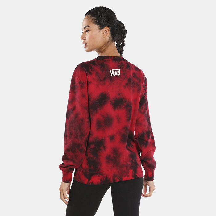 Vans Women's X Friday The 13th Crew Sweatshirt Black Vans Women's X Friday The 13th Crew Sweatshirt Black image number 1