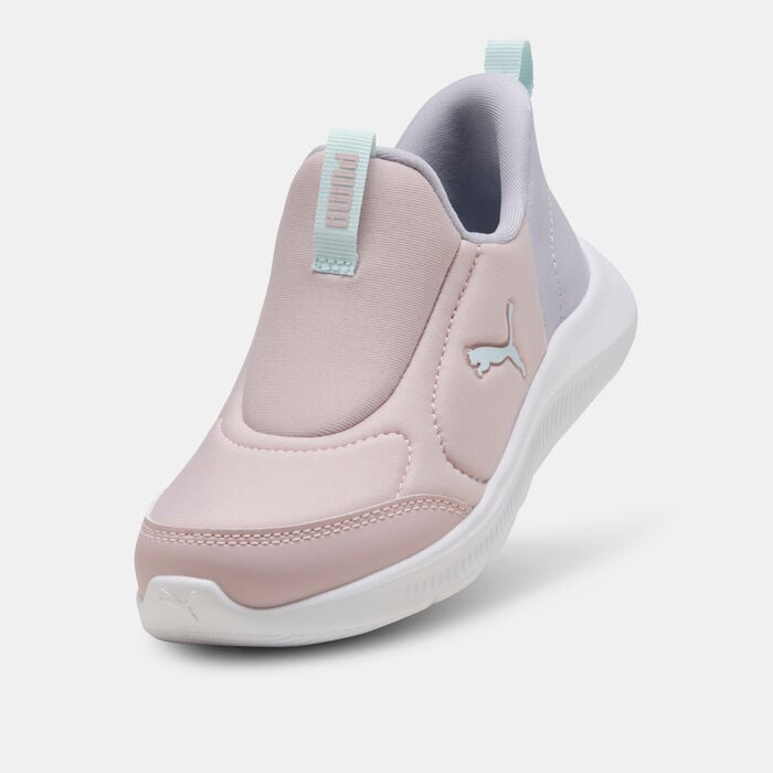 PUMA Kids' Fun Racer 2 Sliptech Shoes Green PUMA Kids' Fun Racer 2 Sliptech Shoes Green image number 4