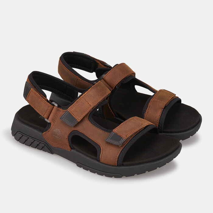 Timberland Men's Anchor Watch Back Strap Sandals Brown Timberland Men's Anchor Watch Back Strap Sandals Brown image number 1