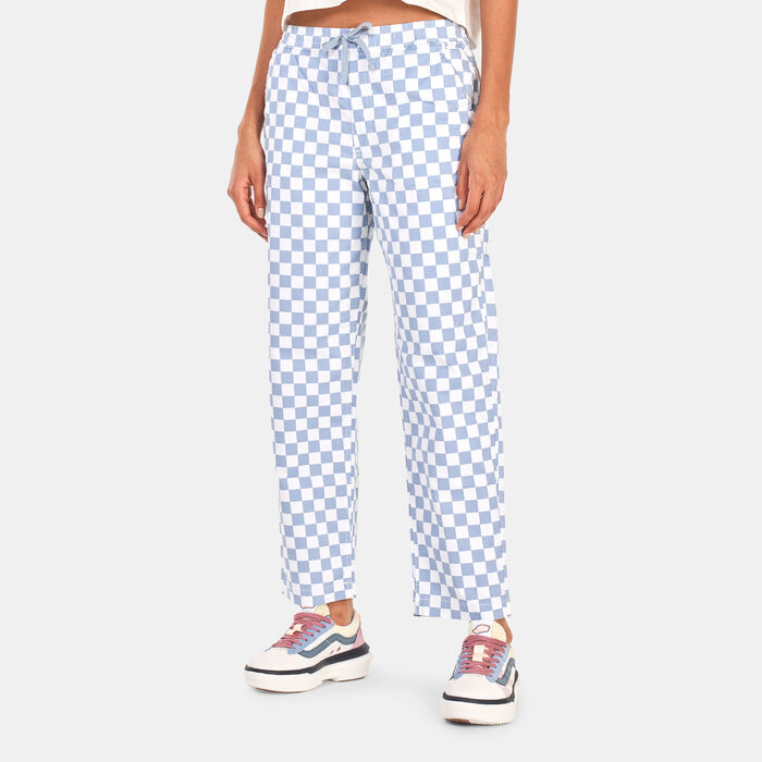 Vans Women's Range Print Pants Blue Vans Women's Range Print Pants Blue image number 0