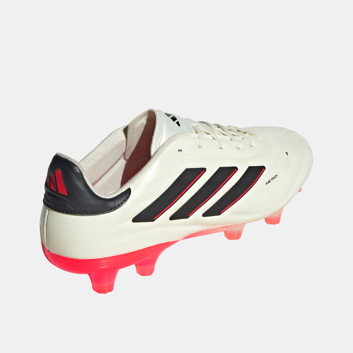 adidas Men's Copa Pure 2 Elite Firm-Ground Football Shoes White adidas Men's Copa Pure 2 Elite Firm-Ground Football Shoes White image number 2