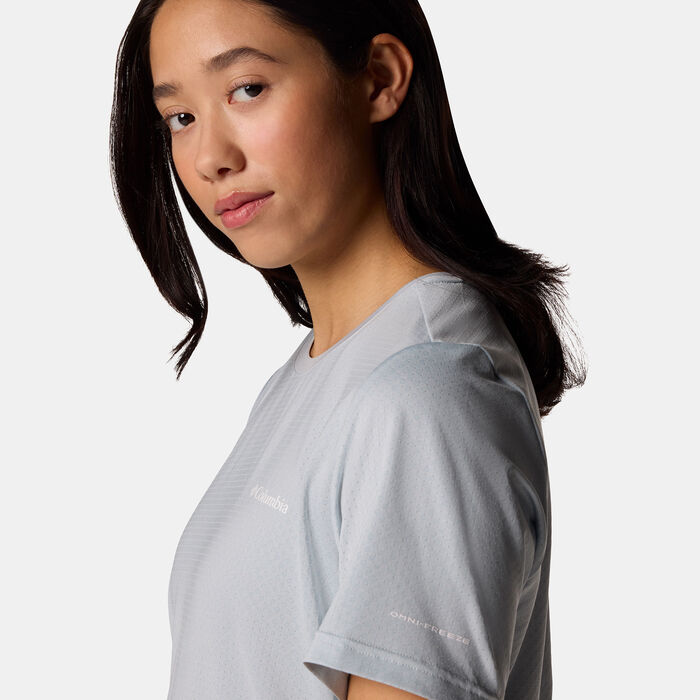 Columbia Women's Wild Springs T-Shirt Grey image number 3