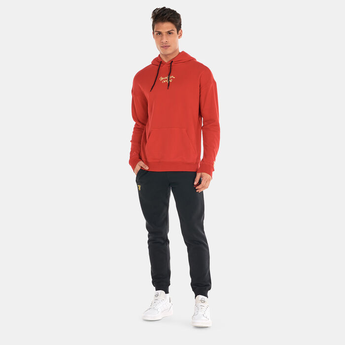 adidas Men's Manchester United Chinese Story Hoodie Red adidas Men's Manchester United Chinese Story Hoodie Red image number 2