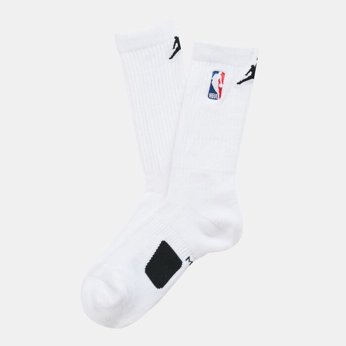 Jordan NBA Crew Socks White Jordan NBA Crew Socks White image number 0