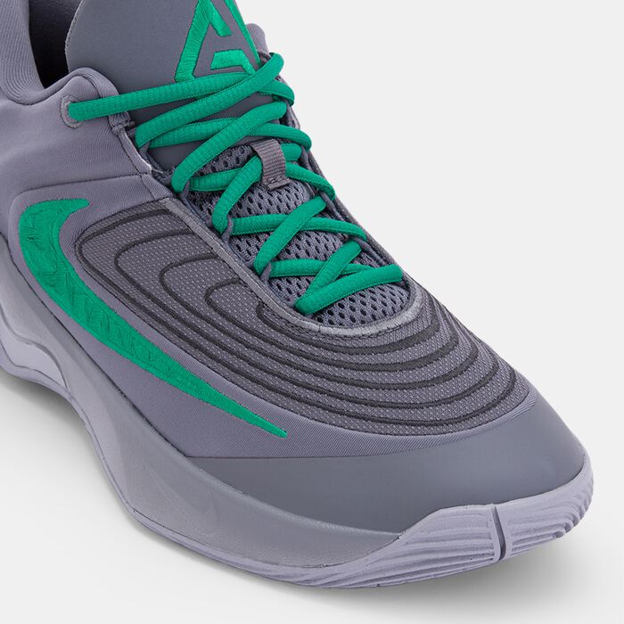 Nike Men's Giannis Immortality 4 Basketball Shoes Grey image number 4