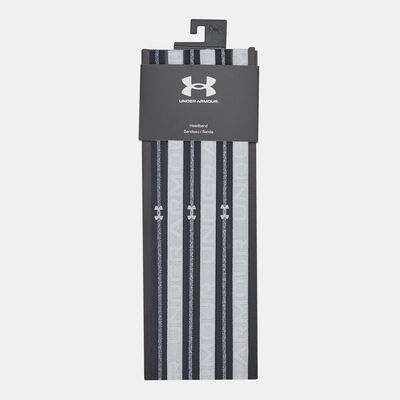 Under Armour Women's UA HTR Mini Headband (6 Pack) Black