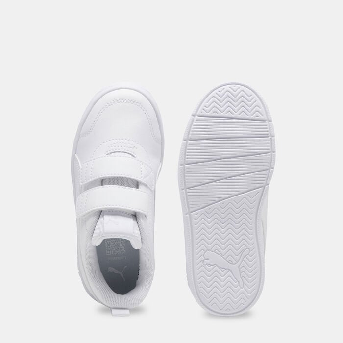 PUMA Kids' Courtflex V3 Velcro Shoes White PUMA Kids' Courtflex V3 Velcro Shoes White image number 3