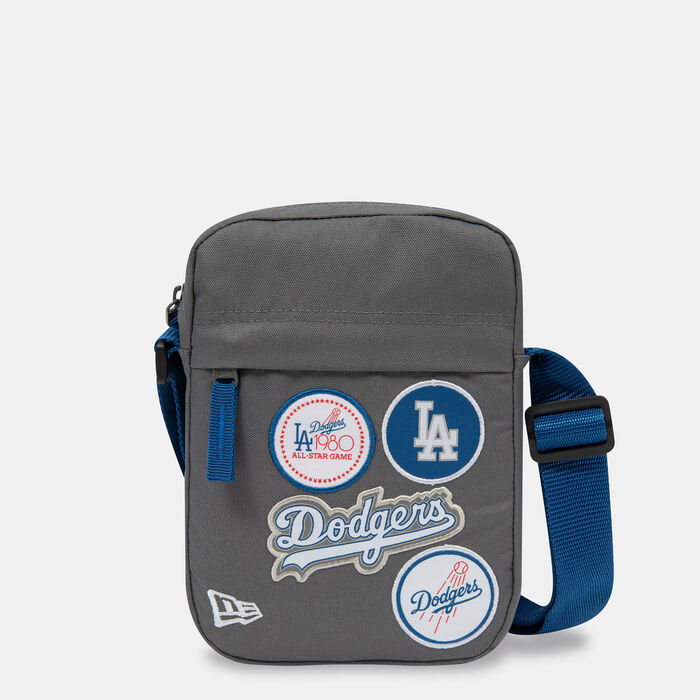 New Era MLB Los Angeles Dodgers Patch Crossbody Bag Grey image number 0