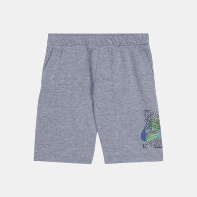 Nike Kids' Sportswear Elevate Shorts Grey Nike Kids' Sportswear Elevate Shorts Grey