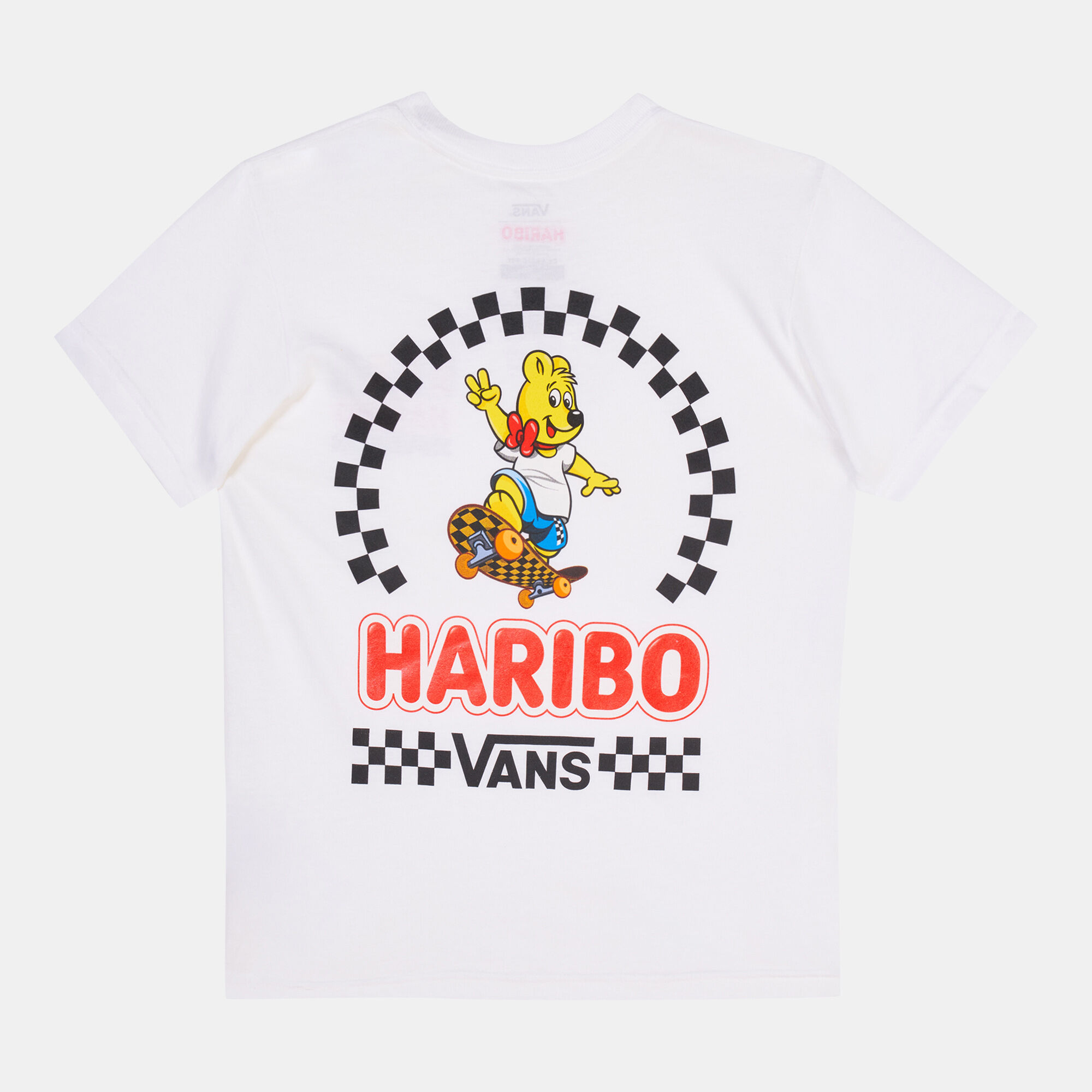 Vans rainbow chex 2025 tee