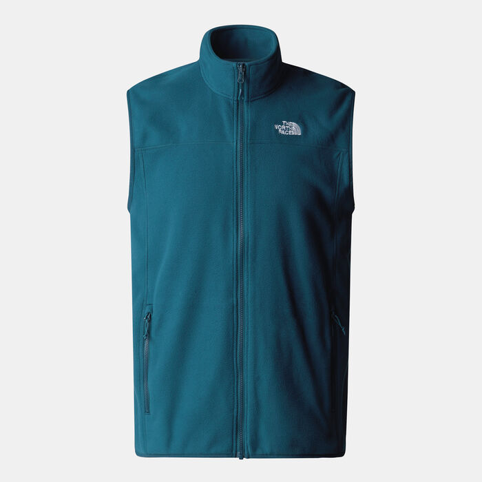 The North Face Men's 100 Glacier Hiking Vest Blue The North Face Men's 100 Glacier Hiking Vest Blue image number 0
